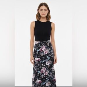 Maxi Floral lightweight Skirt by Sans Souci Sz Small